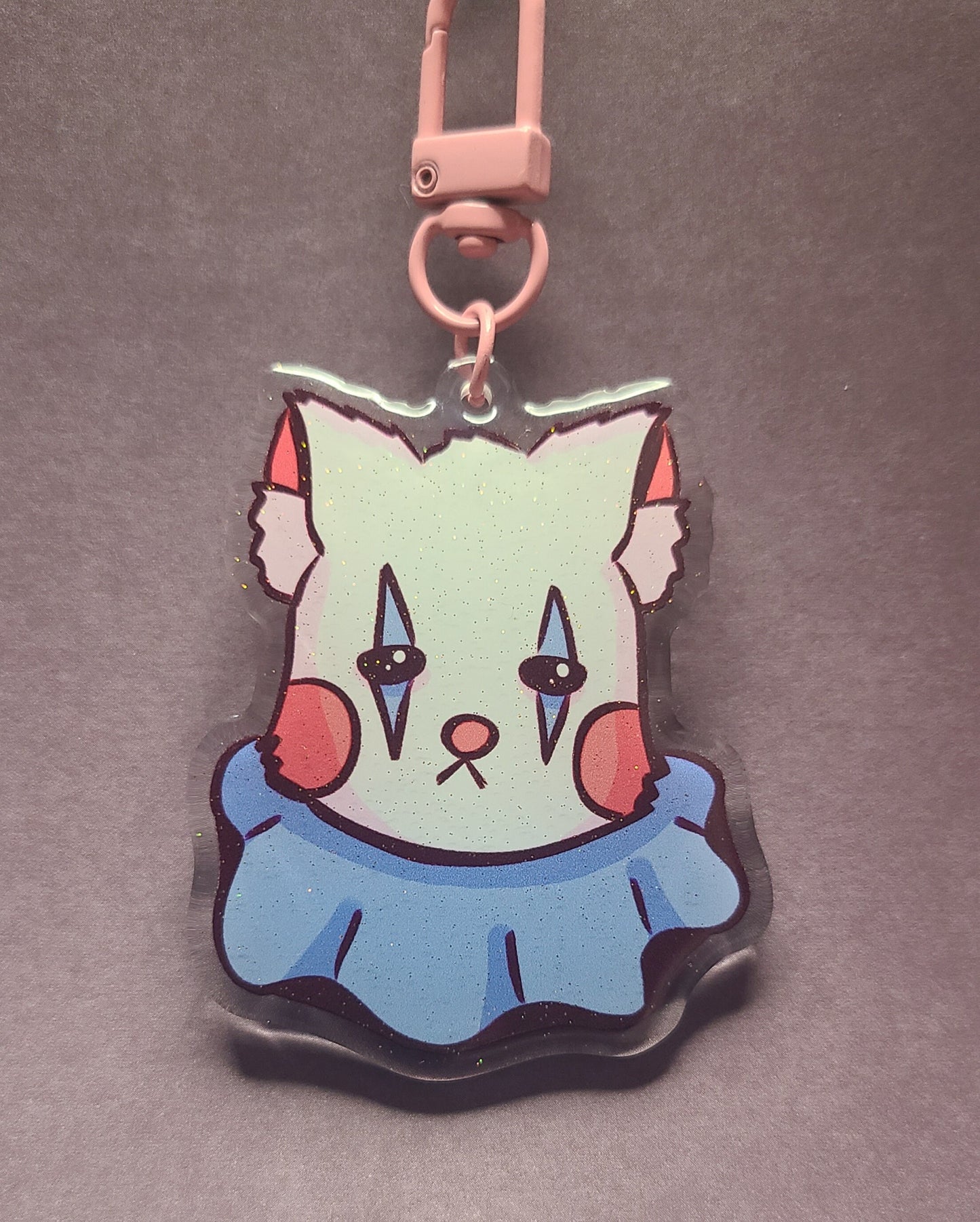 Clown Animal Acrylic Keychains