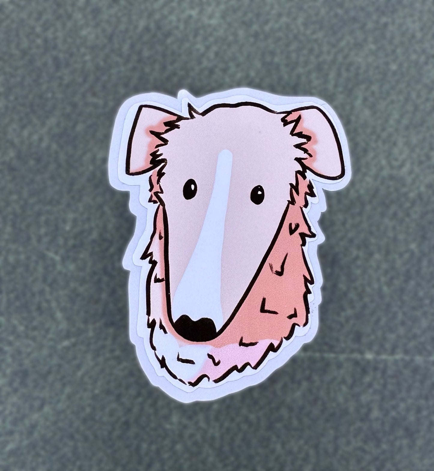 Borzoi Sticker