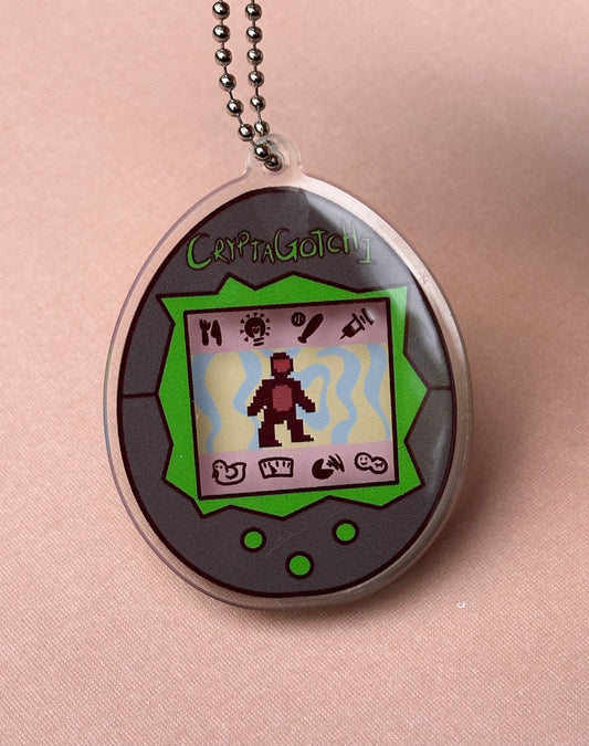 Bigfoot Tamagochi Keychain
